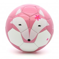 PP PICADOR Picador Toddler Soccer Ball Toy Cute Cartoon TPU Soccer Toy Gift with Pump Pink Fox